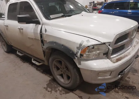 2012 Ram 1500 Slt from USA, damaged, VIN 1C6RD7LT8CS305076